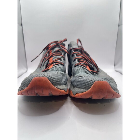 Merrell Mens 12 MQM Flex Hiking Shoes Gray Orange J45867 Low Top Sneakers Gray - Picture 4 of 7